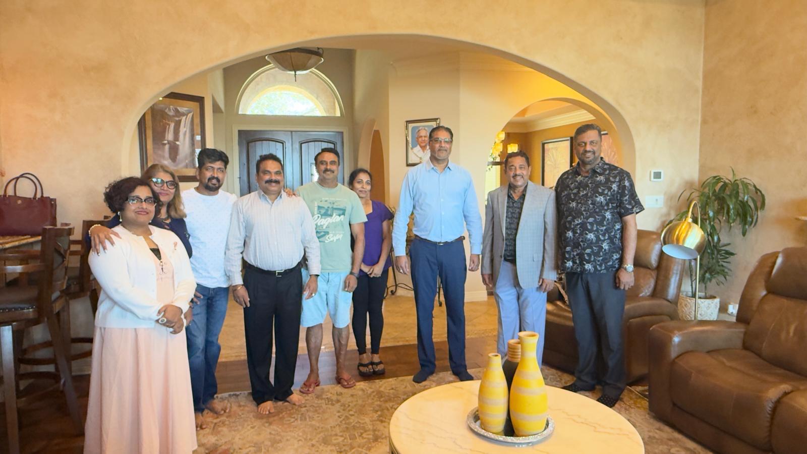 മക്കാലനിലും സാന്‍ ആന്റോണിയോയിലും ലഭിച്ച ഉജ്വല സ്വീകരണത്തിന്  നന്ദി അറിയിച്ച് 'ടീം പ്രോമീസ് ഫോമാ'