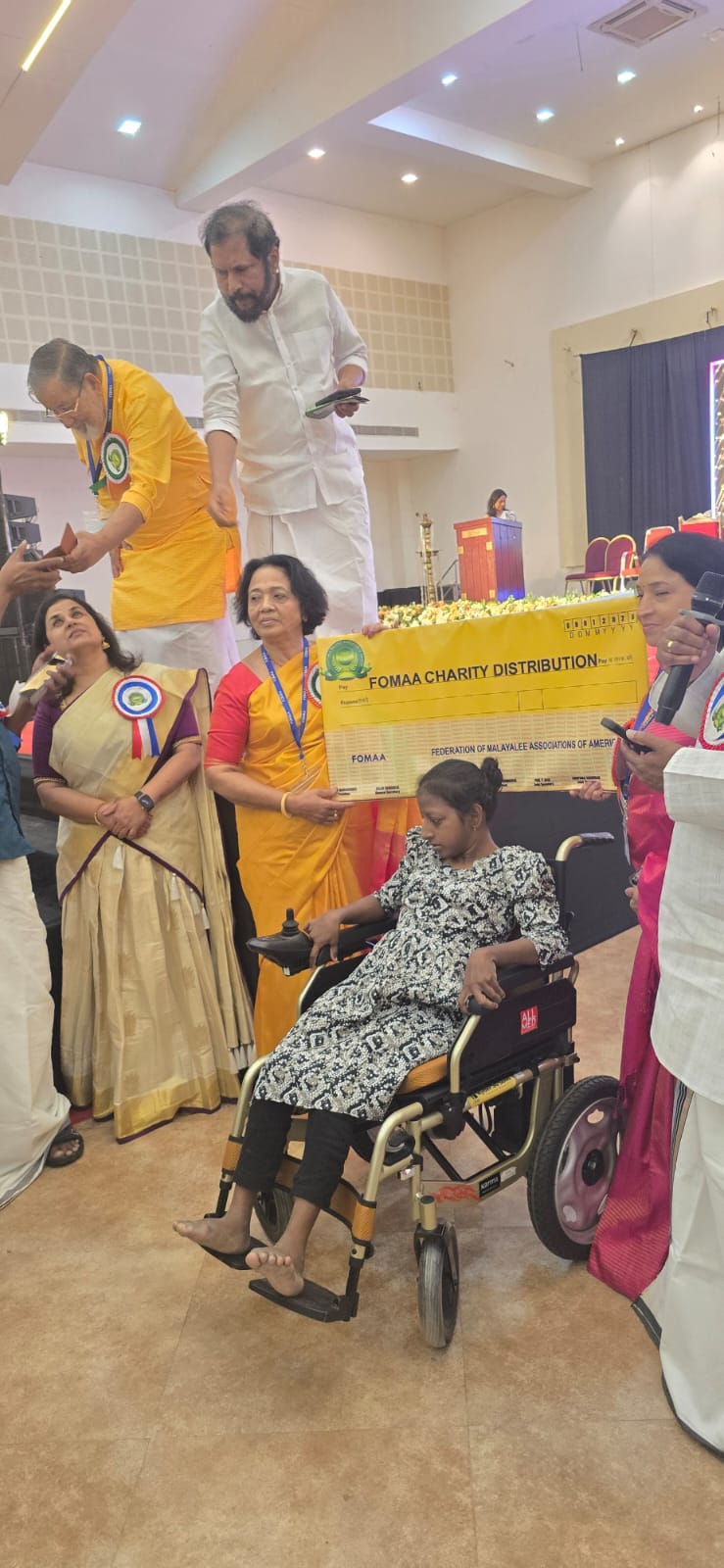 ചാരിറ്റി സഹായങ്ങള്‍ ഒട്ടനവധി വിതരണം ചെയ്ത് ഫോമാ കേരളാ കണ്‍വന്‍ഷന്‍ 2026 മാതൃകയായി