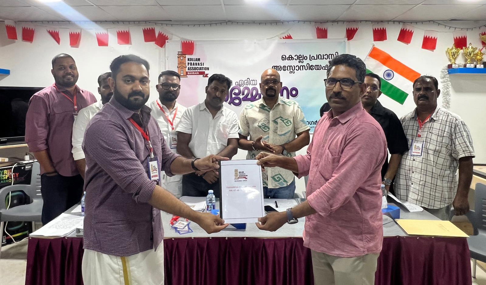 കൊല്ലം പ്രവാസി അസോസിയേഷന്‍ - മനാമ ഏരിയക്ക് പുതിയ നേതൃത്വം.