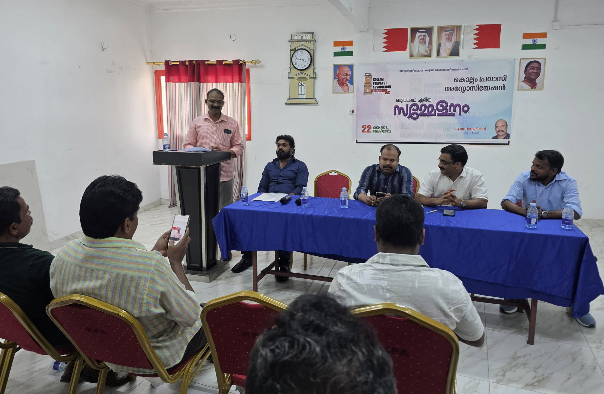 കൊല്ലം പ്രവാസി അസോസിയേഷൻ ബുദൈയ ഏരിയയ്ക്ക് പുതിയ നേതൃത്വം