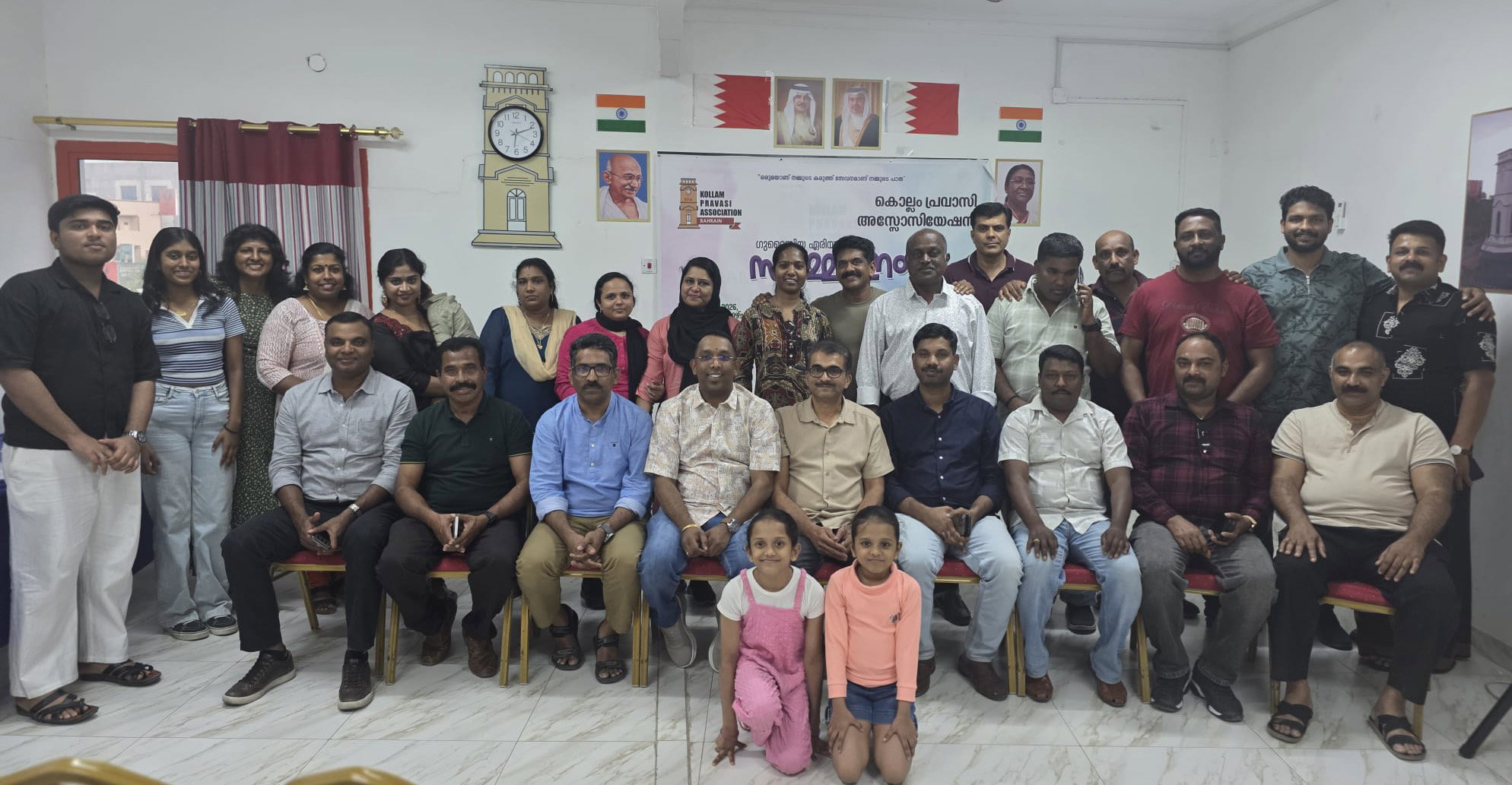 കൊല്ലം പ്രവാസി അസോസിയേഷന്‍ ഗുദൈബിയ ഏരിയക്ക് പുതിയ നേതൃത്വം.