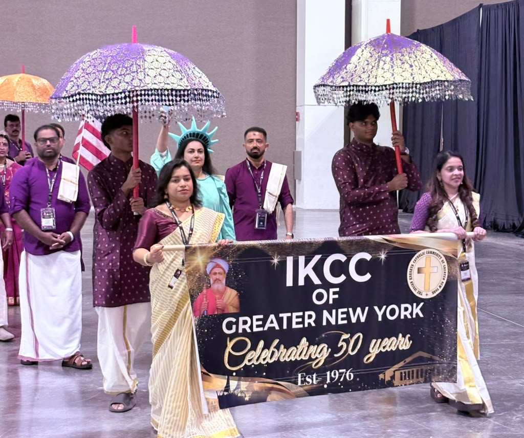 6-ാമത് കെസിസിഎന്‍എ കണ്‍വെന്‍ഷന്‍ രണ്ടാം ദിനം: പാരമ്പര്യത്തിന്റെ പെരുമ വിളിച്ചോതി വര്‍ണാഭമായ ഘോഷയാത്ര