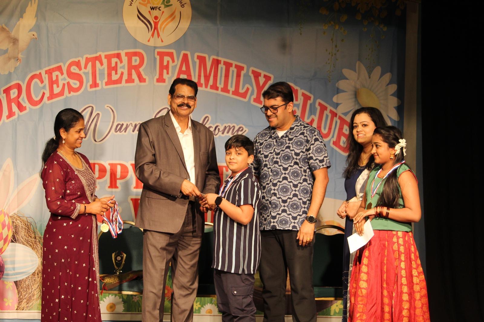 സംഗീത-നൃത്ത കലകളുടെ വിസ്മയം തീര്‍ത്ത് വൂസ്റ്റര്‍ ഫാമിലി ക്ലബ്ബിന്റെ ഈസ്റ്റര്‍-വിഷു ആഘോഷം അവിസ്മരണീയമായി.