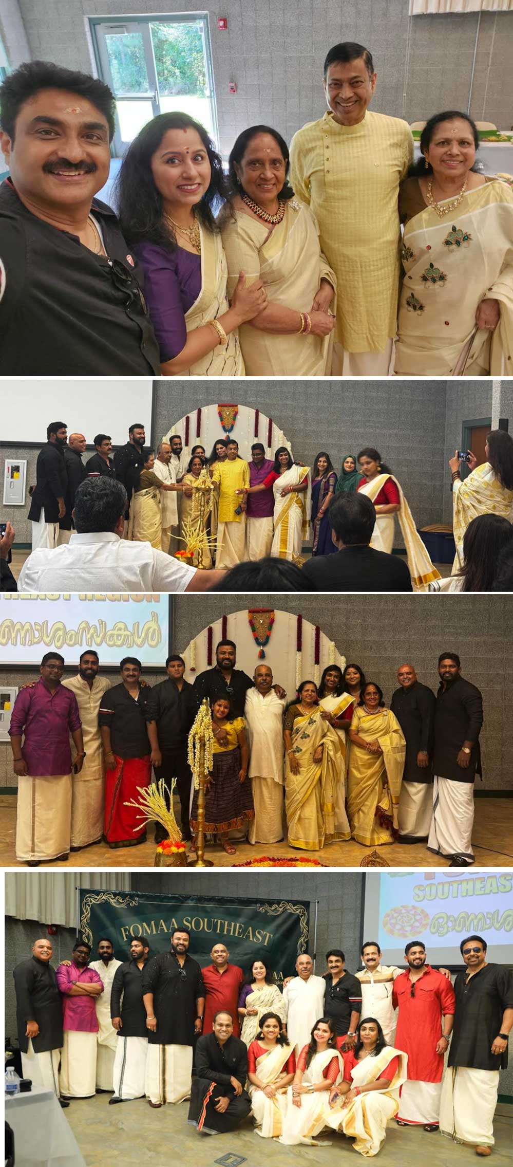 ഫോമാ സൗത്ത് ഈസ്റ്റ് റീജിയൻ ഓണം ഗംഭീരമായി ആഘോഷിച്ചു