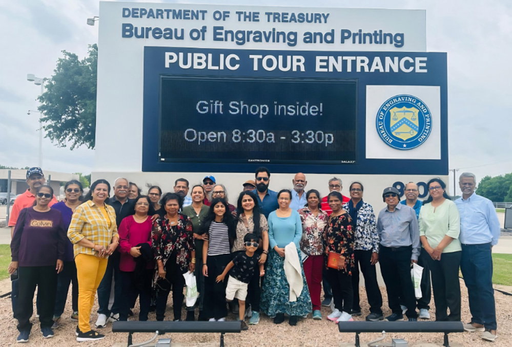 ഫോര്‍ട്ട്‌വര്‍ത്തിലെ ഡോളര്‍ നിര്‍മ്മാണ കേന്ദ്രത്തിലേക്കുള്ള 'സ്റ്റാര്‍സ്' സംഘത്തിന്റെ ഏകദിന യാത്ര അവസ്മരണിയമായി