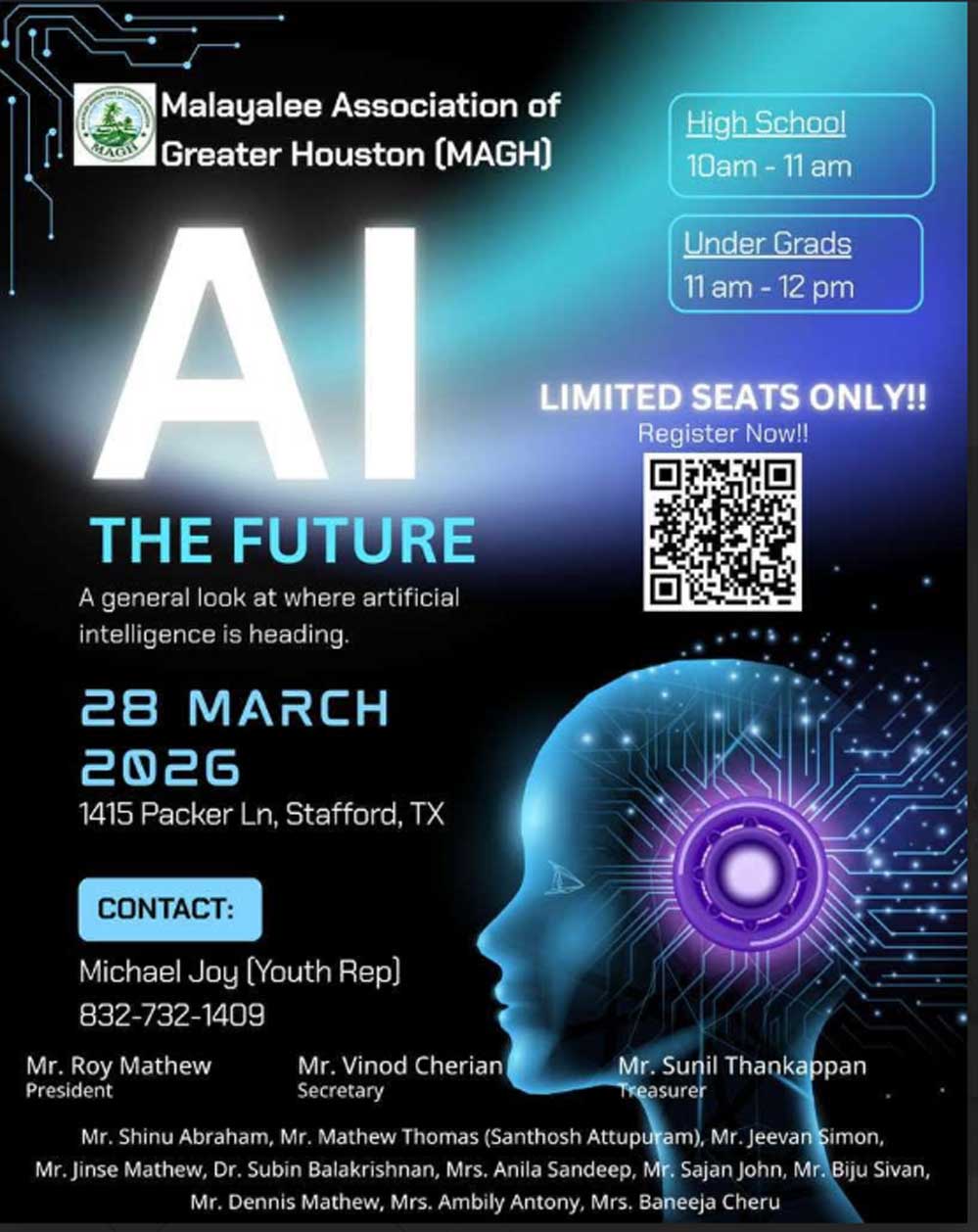 'മാറ്റത്തിന് ഒപ്പം മാഗ്' വിദ്യാർത്ഥികൾക്കും മുതിര്‍ന്നവര്‍ക്കുമായി  എ.ഐ പരിശിലന ക്ലാസ് സംഘടിപ്പിച്ചു