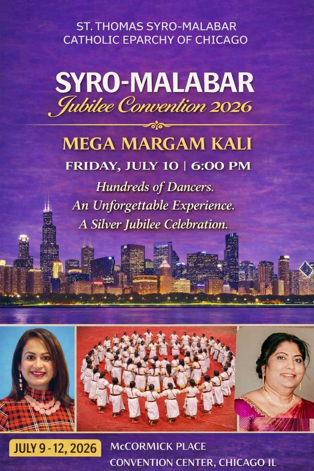 സീറോ മലബാർ കൺവെൻഷനിൽ മെഗാ മാർഗംകളി