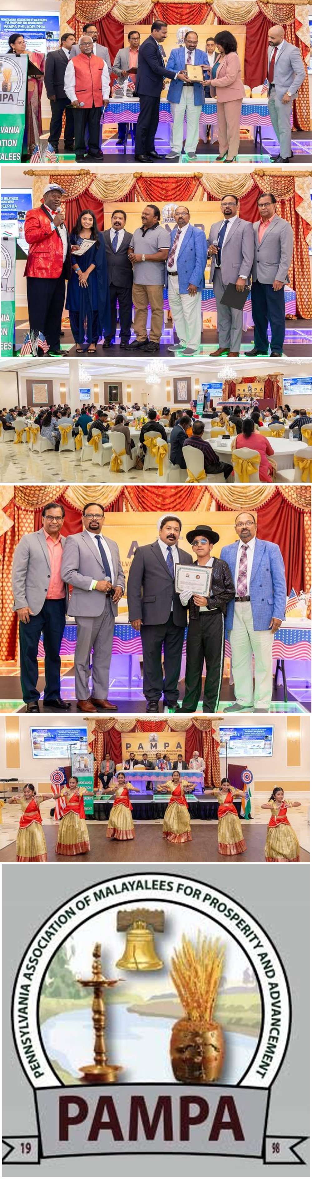 അമേരിക്കയുടെ  സ്വാതന്ത്ര്യ വാർഷികം പമ്പ   ഫിലഡൽഫിയ  ആഘോഷിച്ചു
