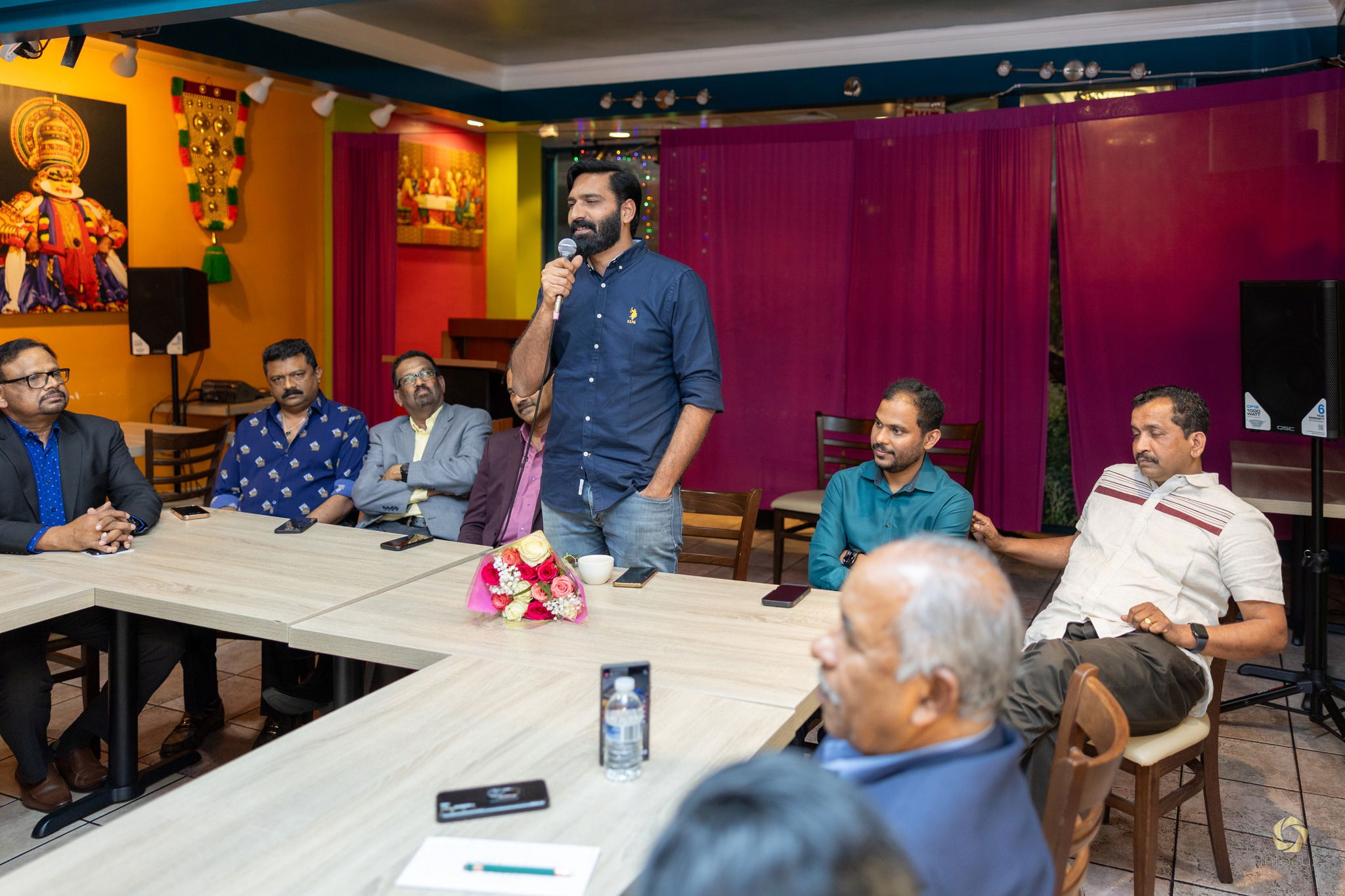  24 ന്യൂസ് സീനിയര്‍ എഡിറ്റര്‍ ഹാഷ്മി ടാജ് ഇബ്രാഹിമിന് ഐ.പി.സി.എന്‍.എ ഫിലീ ചാപ്റ്റര്‍ സ്വീകരണം നല്‍കി.