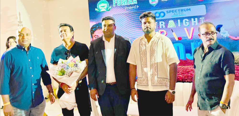 ഇന്ത്യൻ ക്രിക്കറ്റ് താരം സഞ്ജു സാംസന് ന്യൂ ജേഴ്സിയിൽ വൻ വരവേൽപ്പ്