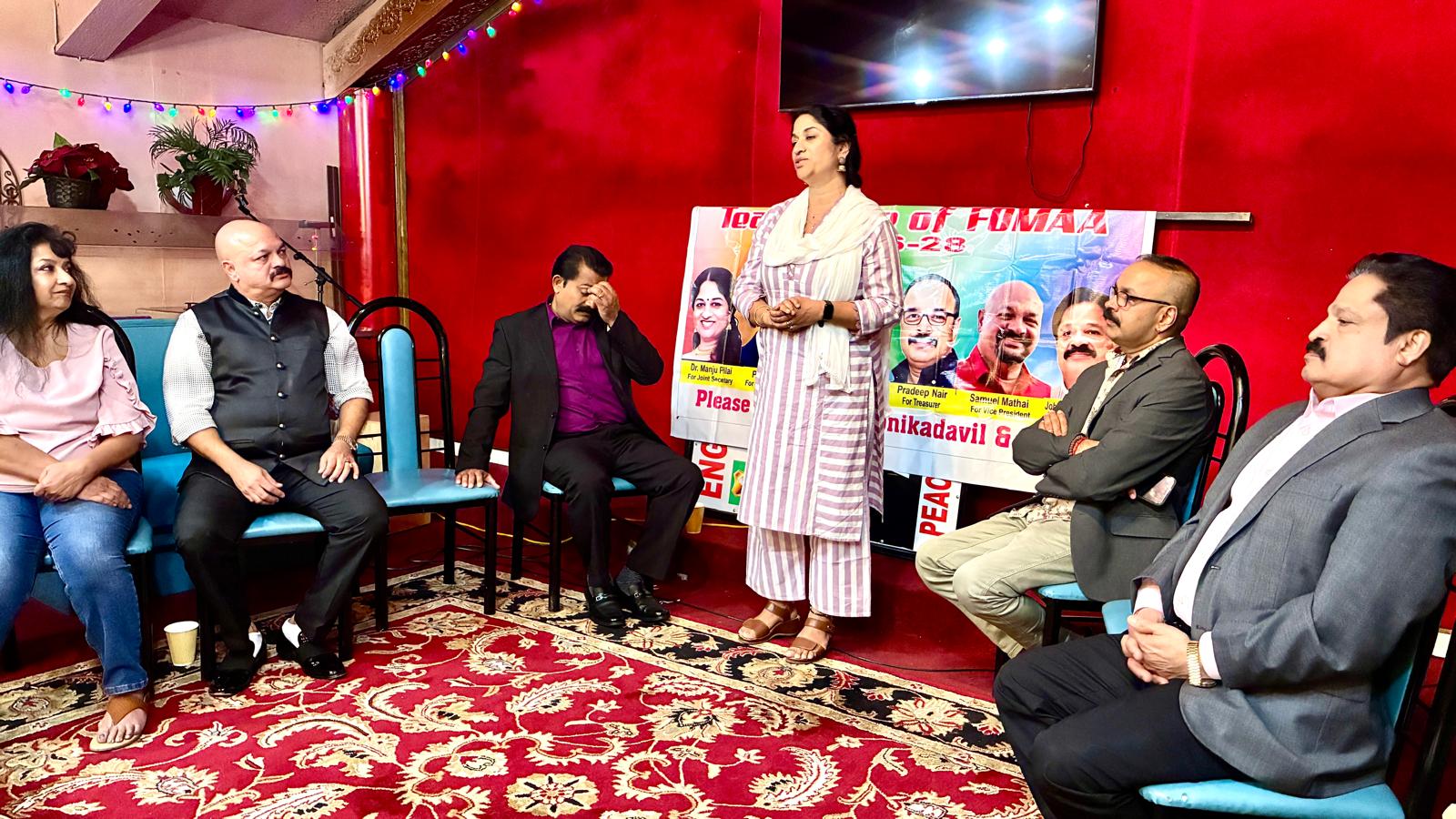 'ടീം വോയ്‌സ് ഓഫ് ഫോമാ'യ്ക്ക് ഒക്കലഹോമ മലയാളി അസോസിയേഷന്റെ ഹൃദ്യമായ സ്വീകരണം