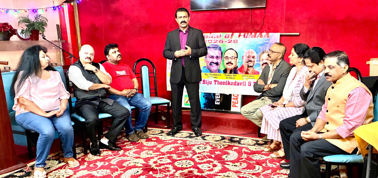 'ടീം വോയ്‌സ് ഓഫ് ഫോമാ'യ്ക്ക് ഒക്കലഹോമ മലയാളി അസോസിയേഷന്റെ ഹൃദ്യമായ സ്വീകരണം